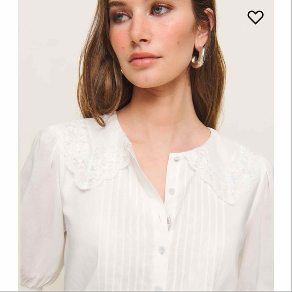 NWT Reformation Kairos Mini Dress in Ivory - Picture 5 of 6